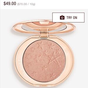 Charlotte Tilbury Hollywood Glow Glide Face Architect Highlighter Pillow Talk